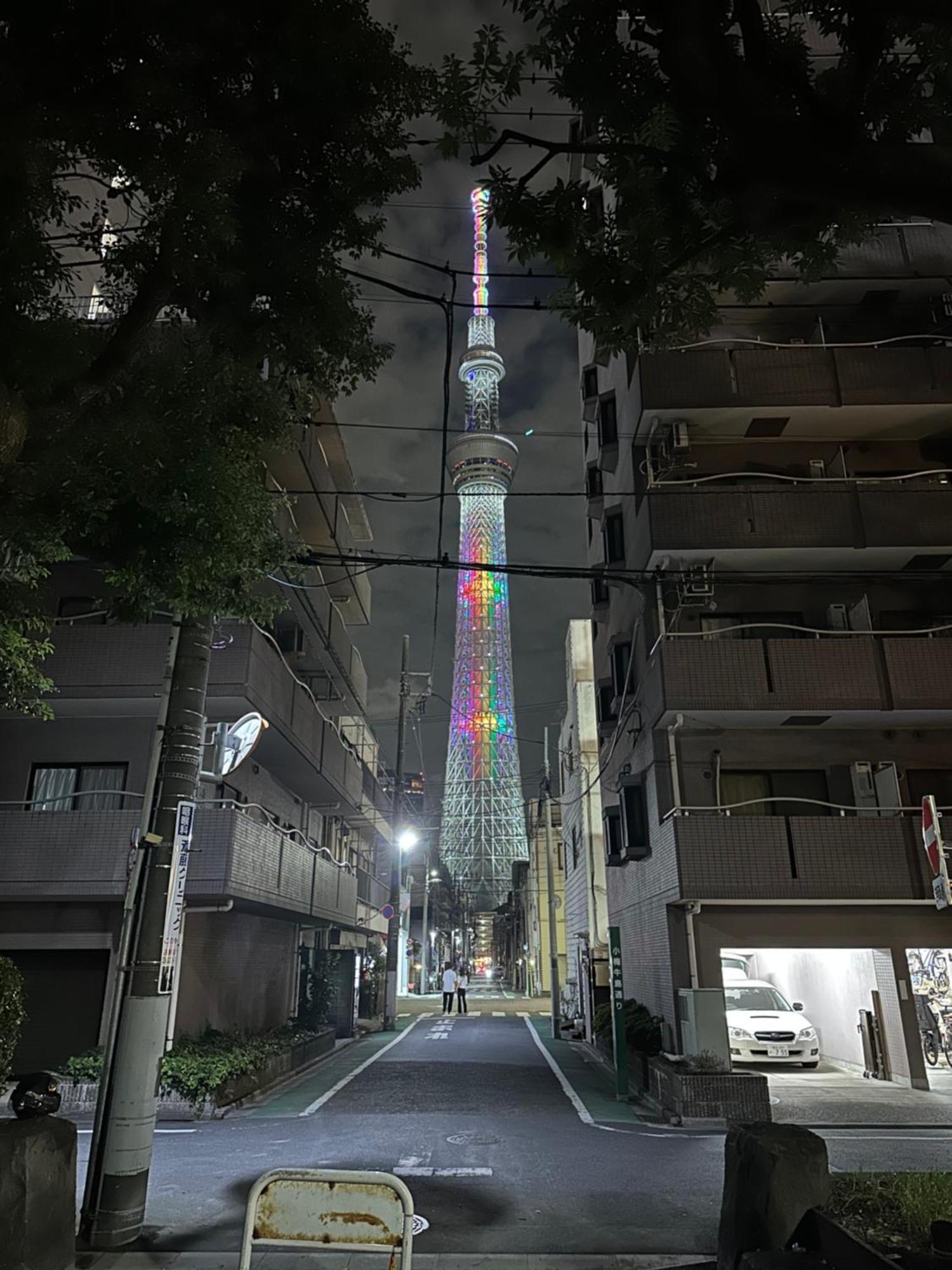 Ferienwohnung Wise Park Mukojima Präfektur Tokio Exterior foto