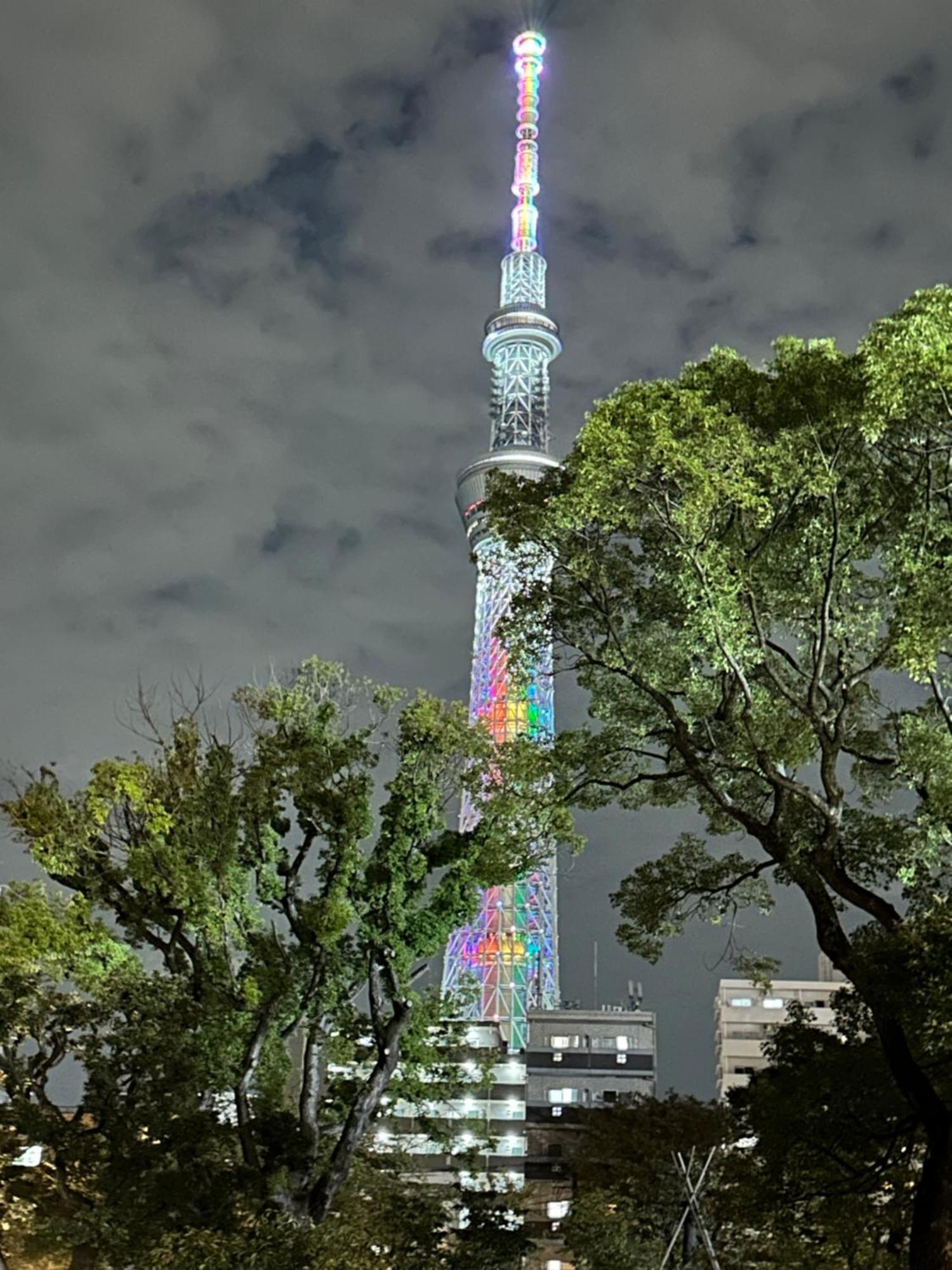 Ferienwohnung Wise Park Mukojima Präfektur Tokio Exterior foto